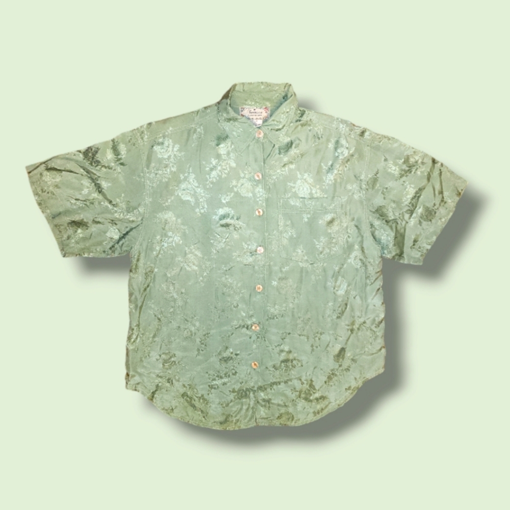 Medium Vintage Sophisticates by Jonathan Martin Short Sleeve Button Down